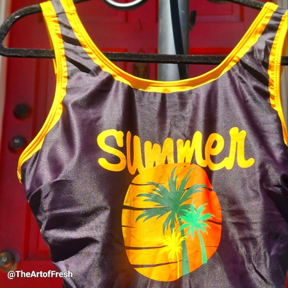 NWOT SHEIN Vacay one-piece Summer Swimsuit Size L - Picture 8 of 11